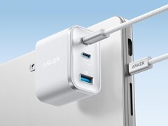 Anker 的 Nano 充电器（70W，3 端口）（如图）已在美国发布。(图片来源：Anker）