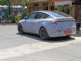 一辆伪装的特斯拉 Model Y 即将在印度上市（图片来源：shameelck on Reddit）