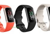 Fitbit Charge 6 传言中的三种上市颜色。(图片来源:@MysteryLupin)