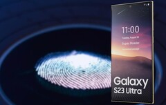 Galaxy S23 Ultra的指纹传感器可能没有一代的改进。(图片来源：Technizo Concept/Unsplash - 编辑)