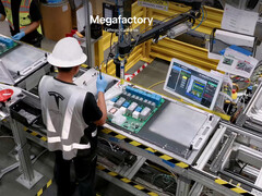 位于加利福尼亚州拉斯洛普的特斯拉 Megapack 工厂。