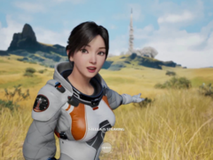 在《星际低语》中，故事围绕着一名被困在神秘外星球盖亚的宇航员展开。(图片来源：Steam）