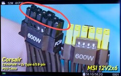 12VHPWR 连接器中的电源线接触不均匀