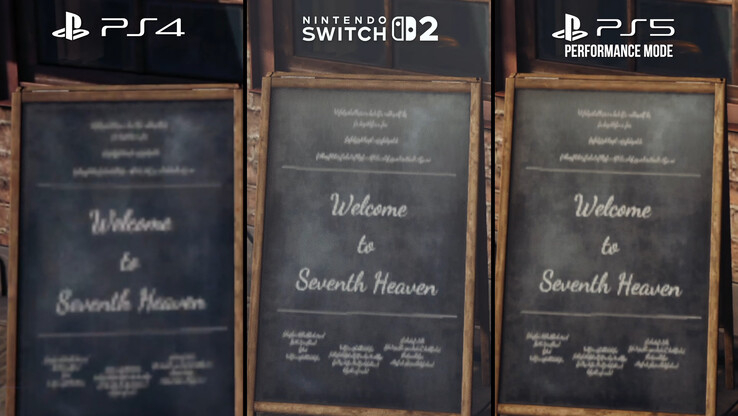 Switch 2 上的《最终幻想 7 重制版》Intergrade 与 PS4 相比，最大的优势在于使用了 PS5 版本的更高分辨率纹理......对于某些资产，但不是所有资产。DLSS 仍能为手持 1080p（内部分辨率约为 720p）或手