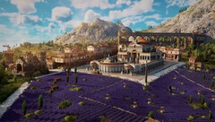Anno 117 中宏伟的城市和美丽的葡萄园（图片来源：截图 Steam 预告片）
