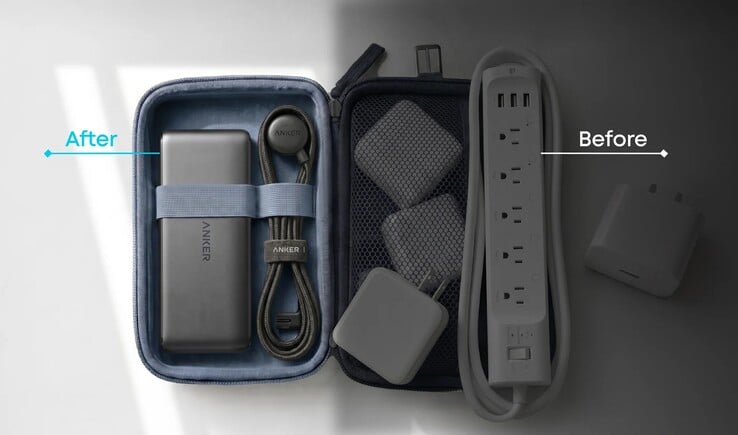 Anker 旅行充电站可在旅行时替代多种适配器。