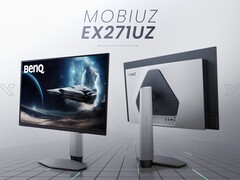 明基 EX271UZ 配备第四代 QD-OLED 面板、HDR400、240Hz 刷新率和优化色彩模式，可支持 120 多款 AAA 级游戏。(图片来源：明基）