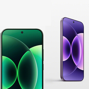 小米 17 Pro 和 Pro Max 的显示屏（图片来源：小米）