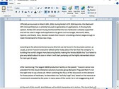 Windows 10 中的 Microsoft WordPad（图片来源：Own）