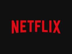 黑色背景中的 Netflix 徽标（图片来源：Netflix）