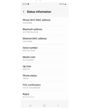 更多"Galaxy A54 "规格通过FCC文件泄露出来。(来源：FCC)