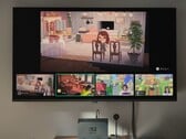 在电视上显示 Switch 2 GameChat