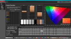 校准后的 ColorChecker