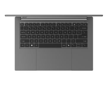 宏碁 Swift X 14 键盘。(图片来源：宏碁）