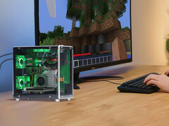 Raspberry Pi 5 的迷你 PC 机箱售价 39.90 美元。图：机箱的宣传图片。(图片来源：Elecrow - mini PC）