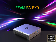 FEVM FA-EX9 在中国的起价约为 1943 美元。图：Strix Halo 迷你 PC。(图片来源：FEVM - 已编辑）