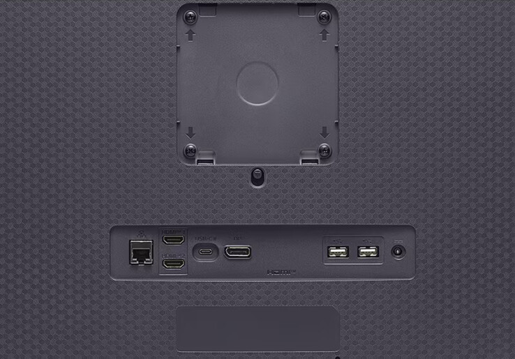 UltraGear OLED 45GX90SA 拥有丰富的端口选择。(图片来源：LG）