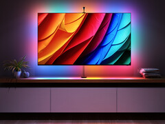 所示为 Nanoleaf 4D V2 的屏幕镜像效果（图片来源：Nanoleaf PR）