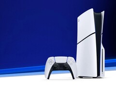 配备 DualSense 手柄的 PlayStation 5 产品图片。(图片来源：索尼）