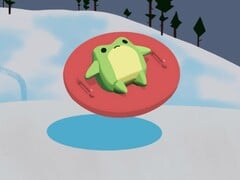 雪橇上的人物