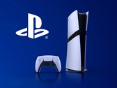 带有 PlayStation 标志的索尼 PS5 Pro（图片来源：索尼 PlayStation，有编辑）。