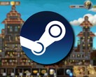 显示游戏 Craft The World 和 Steam 徽标的图片。