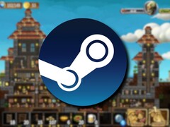 显示游戏 Craft The World 和 Steam 徽标的图片。