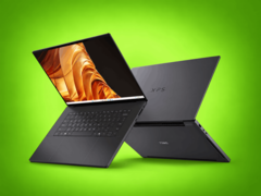 Dell XPS 16 Creator Edition 展示图,显示屏展开,后面板可见