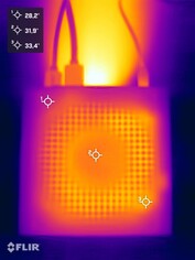 压力测试期间的 Peladn HO5（顶部）