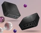 搭载 Ryzen AI 9 465 的 Revo Box 采用时尚的黑色机箱。图示：一张展示这款迷你电脑不同角度的宣传图片。