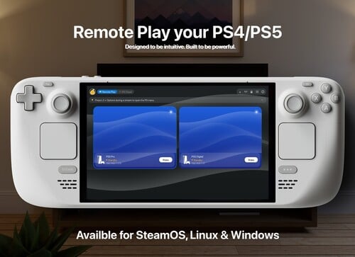 Asobi 中的 PS Remote Play:在 Steam Deck 上演示 Remote Play