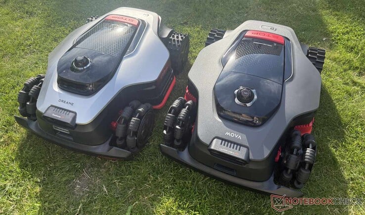Mova LiDAX Ultra AWD（右）与 Dreame A3 AWD Pro（左）评测与对比