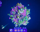 在 Kurzgesagt 的《星际小鸟》中，你要在小行星上开采资源，并利用这些资源来扩展你的小鸟文明。(图片来源：Steam）