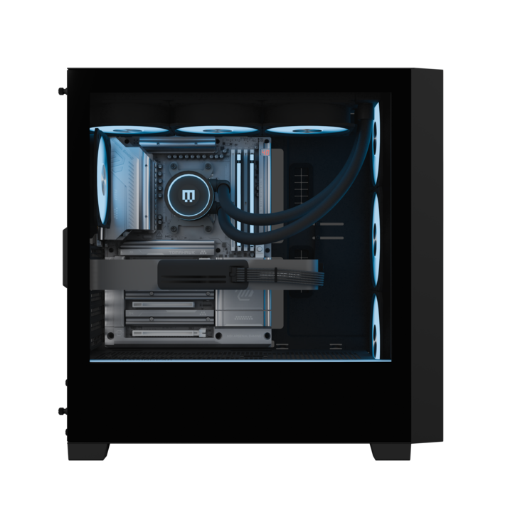 全新 MG-1 游戏电脑侧面效果图