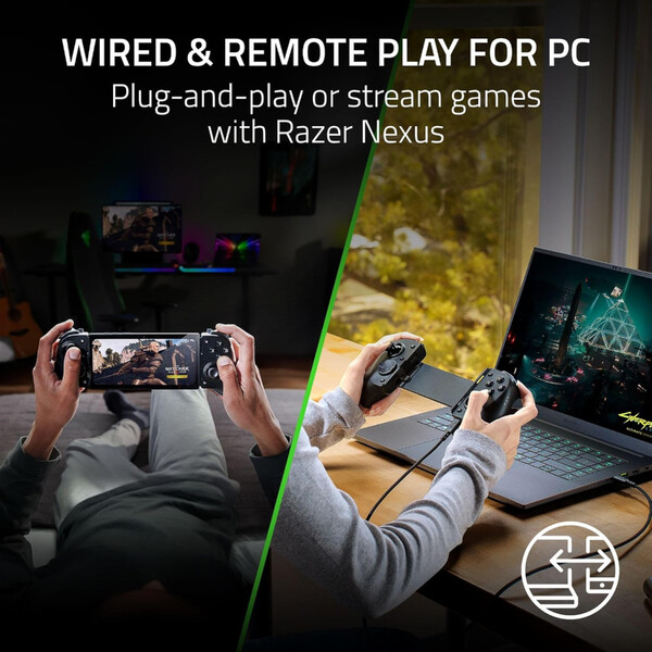 Razer Kishi V3 Pro 和 Kishi Ultra 都可用作 PC 的无线控制器。遗憾的是，它们不能用于 Mac。(图片来源：Razer）