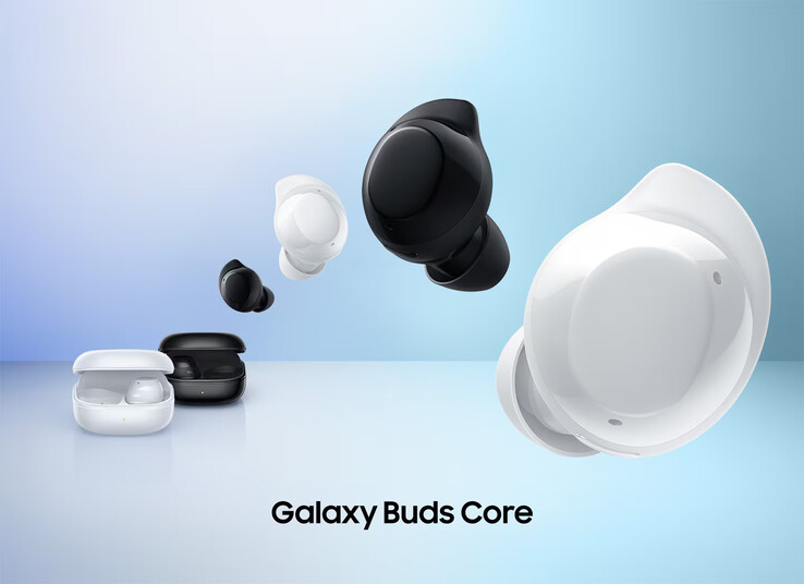 三星Galaxy Buds Core 的两种颜色选择（图片来源：三星）