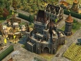 一张展示《Anno 1404：历史版》中城堡的图片。