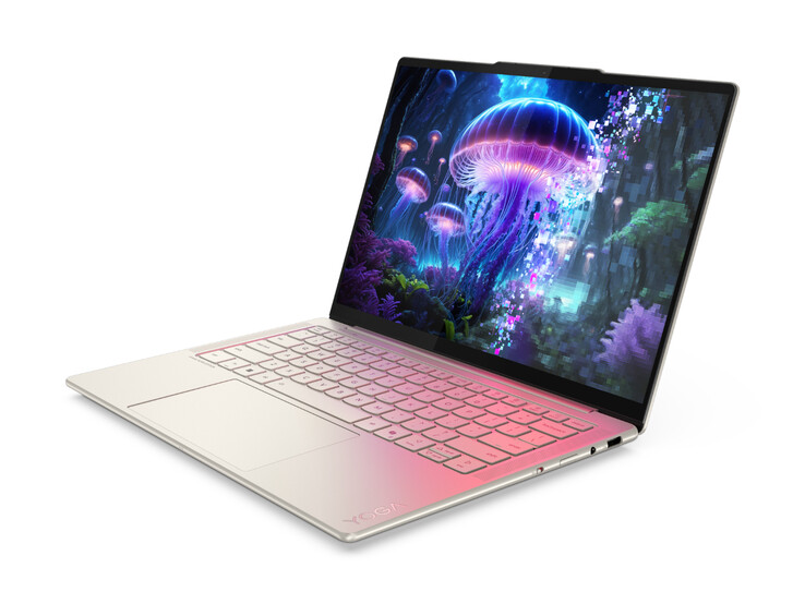 Yoga Slim 7i Aura Edition - Seashell。(图片来源：联想）