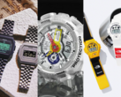 从左到右（如图）：rag &amp; bone × Casio Vintage Premium、A$AP Ferg GA-110FRG-7AER 和 Supreme × The North Face DW-6900SNF-1A。(图片来源：卡西欧 G-Central）