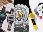 从左到右（如图）：rag &amp; bone × Casio Vintage Premium、A$AP Ferg GA-110FRG-7AER 和 Supreme × The North Face DW-6900SNF-1A。(图片来源：卡西欧 G-Central）