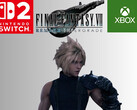 最终幻想 7》重制版 Intergrade 横幅（图片来源：任天堂美国公司，Xbox Gaming 有删改）