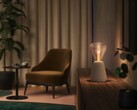 飞利浦 Hue Lightguide 灯泡现在可以变成台灯了。(图片来源：飞利浦 Hue）