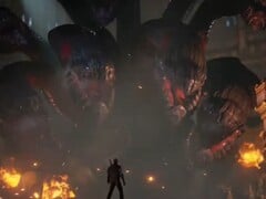 2015年科隆游戏展(Gamescom)期间《Scalebound》游戏演示的截图