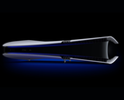 水平放置的索尼 PlayStation 5 Pro 渲染图