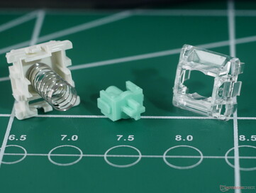 Wooting Lekker V2 外壳颜色。 (图片来源:Julian van der Merwe / Notebookcheck)