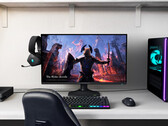 戴尔新款 Alienware 显示器可运行 4K/180 Hz 或 1080p/360 Hz。(图片来源：戴尔）
