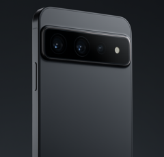 iPhone 17 Pro 上可能采用的水平摄像头布局概念图，该图并非基于泄露的原理图或已确认的设计（图片来源：OpenAI/DALL-E）