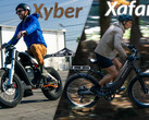 赛格威 Xyber 拥有时尚的 X LED 头灯，而 Xafari 则是一款坚固耐用的双悬挂通勤车。(图片来源：赛格威）