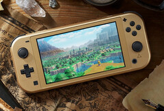 Switch Lite Hyrule Edition 暂时只能在英国订购。(图片来源:任天堂)
