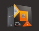 AMD Ryzen 7 7000 系列 X3D CPU 零售包装效果图